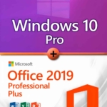 Microsoft Windows 10 Professional + Microsoft Office 2019 Professional Plus Lizenz für 3 PC
