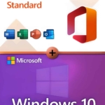 Microsoft Office 2024 Standard + Microsoft Windows 10 Professional für 3 PC