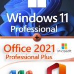 Microsoft Windows 11 Professional + Microsoft Office 2021 Professional Plus Lizenz für 3 PC