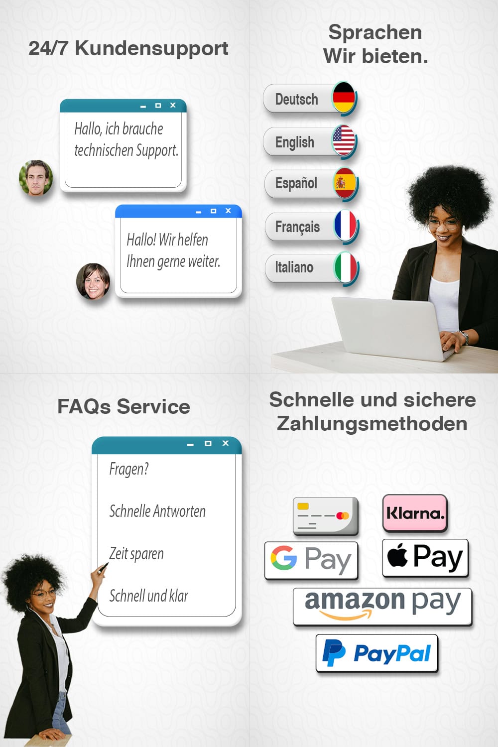 support-ger Microsoft Office 2019 Professional Plus Lizenz für 3 PC