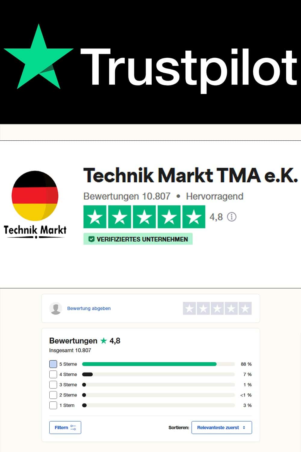 trustpilot-9 Microsoft Office 2019 Professional Plus Lizenz für 3 PC