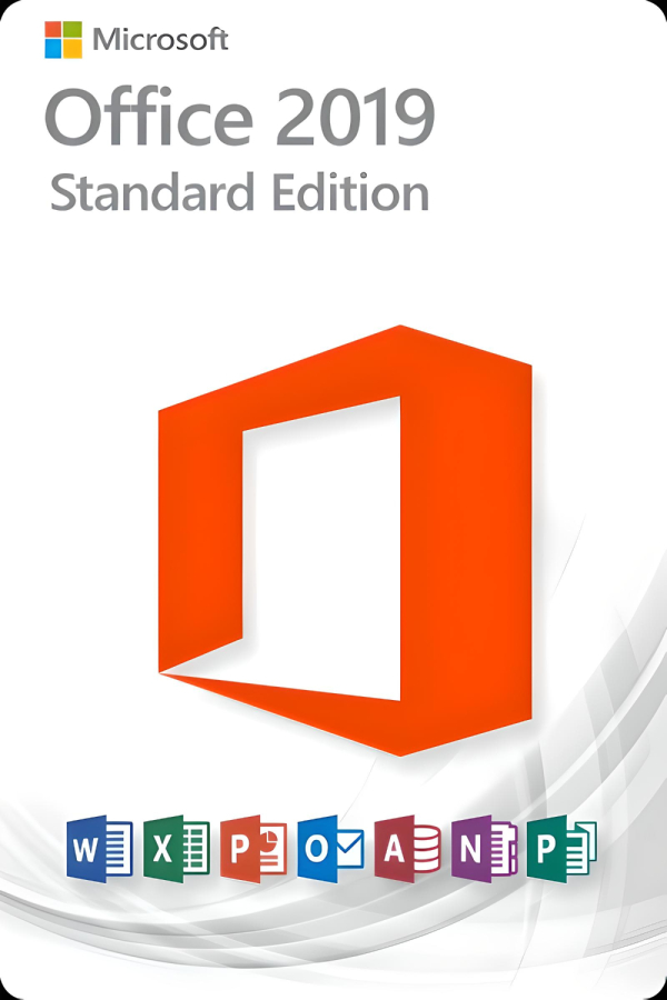 Microsoft Office 2019 Standard Lizenz für 3 PC