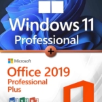 Microsoft Windows 11 Professional + Microsoft Office 2019 Professional Plus Lizenz für 3 PC