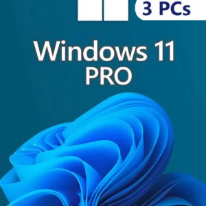 Microsoft Windows 11 Professional Lizenz für 3 PC