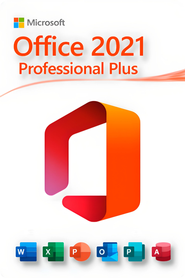 Microsoft Office 2021 Professional Plus Lizenz für 3 PC