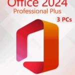 Microsoft Office 2024 Professional Plus Lizenz für 3 PC