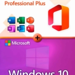 Microsoft Office 2024 Professional Plus + Windows 10 Professional für 3 PC