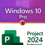 Microsoft Windows 10 Professional + Microsoft Project 2024 Professional Lizenz für 3 PC